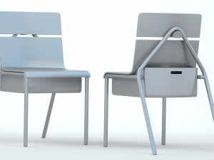 Afford Chair 3D 모델