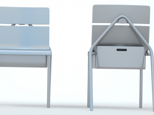 Afford Chair 3D 모델