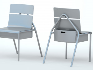 Afford Chair 3D 모델
