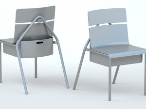 Afford Chair 3D 모델