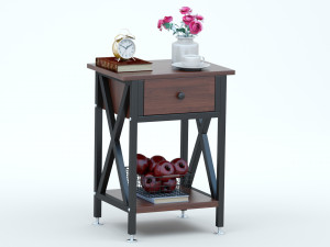 VECELO Table Night Stand Modelo 3D