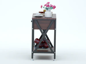 VECELO 테이블 나이트 스탠드 3D 모델