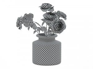 VECELO 테이블 나이트 스탠드 3D 모델