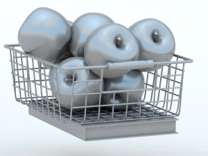 VECELO 테이블 나이트 스탠드 3D 모델