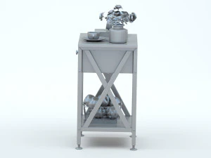 VECELO 테이블 나이트 스탠드 3D 모델