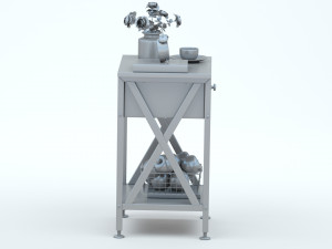 VECELO Table Night Stand Modèle 3D