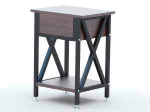 VECELO Table Night Stand Modelo 3D