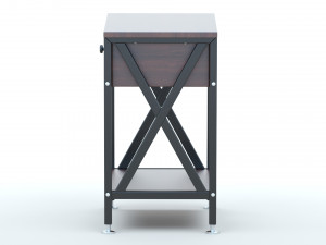 VECELO Table Night Stand Modelo 3D