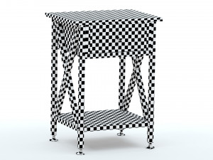 VECELO Table Night Stand Modelo 3D