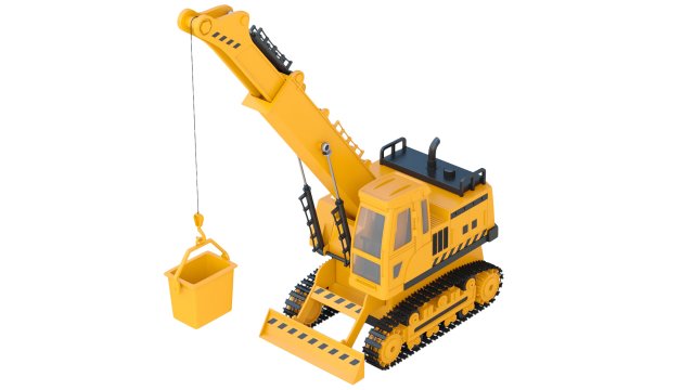 Toy Crane Super Power 3D मॉडल .c4d .max .obj .3ds .fbx .stl .blend 