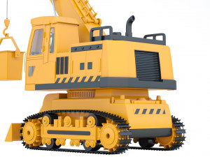 Toy Crane Super Power 3D मॉडल