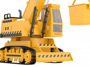 Toy Crane Super Power 3D Model