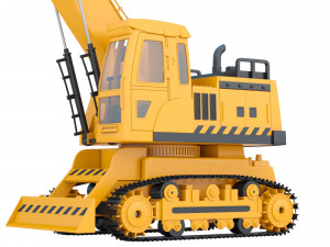 Toy Crane Super Power 3D मॉडल