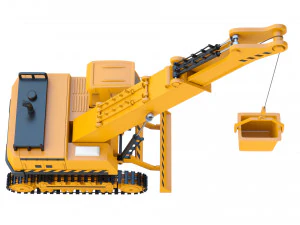 Toy Crane Super Power 3D Model