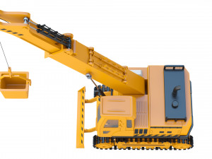 Toy Crane Super Power 3D मॉडल
