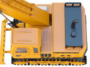 Toy Crane Super Power 3D Model