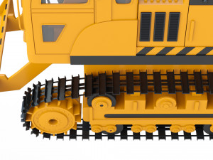 Toy Crane Super Power 3D मॉडल