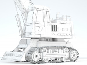 Toy Crane Super Power 3D मॉडल