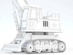 Toy Crane Super Power 3D Model