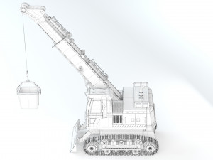 Toy Crane Super Power 3D मॉडल