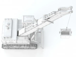 Toy Crane Super Power 3D Model