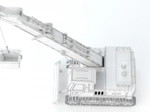 Toy Crane Super Power 3D Model