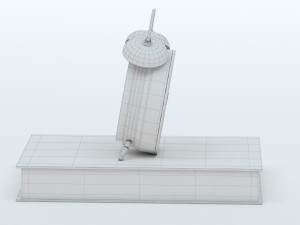 Alarm Clock 3D Model