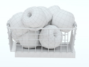 Basket of Apples 3D Модель