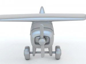 Toy Red Plane 3D Print Model
