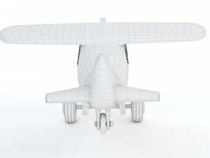 Toy Red Plane 3D Baskı Modeli