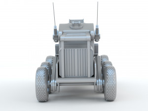 Sci-Fi Truck Modèles 3D en vedette