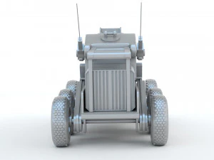Sci-Fi Truck 3D Print Model