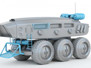 SF乗り物 3Dプリントモデル