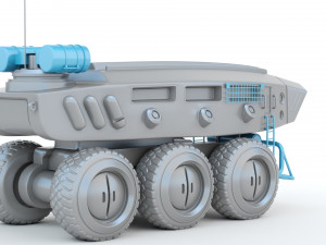 Sci-fi Vehicle Model do druku 3D