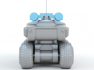 Sci-fi Vehicle Model do druku 3D
