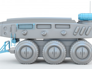 Sci-fi Vehicle Model do druku 3D
