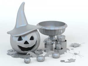 Halloween Set 3D 打印模型