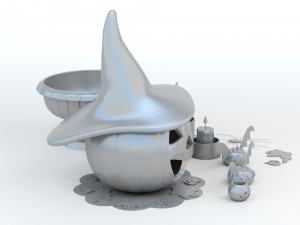 Halloween Set Model do druku 3D