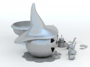 Halloween Set 3D Print Model