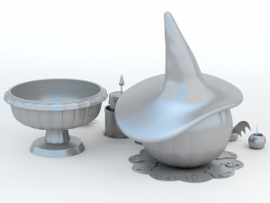 Halloween Set Model do druku 3D