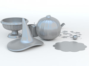 Halloween Set Model do druku 3D