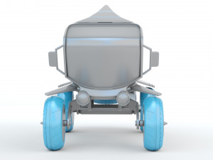 Sci-fi Pickup 3D Print Model