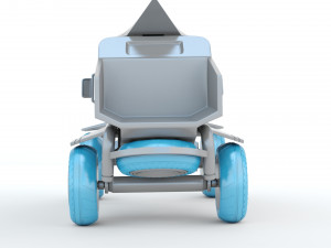 Sci-fi Pickup 3D Print Model