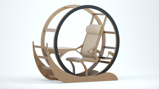 Azbi Chair 3D मॉडल .c4d .max .obj .3ds .fbx .stl .blend 