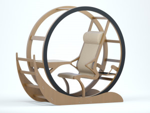 Azbi Chair 3D 模型