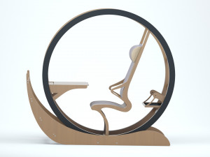 Azbi Chair 3D मॉडल