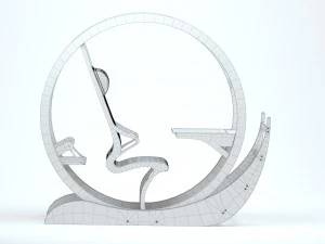 Azbi Chair 3D Model