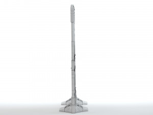 Plastic Construction Barrier Modelo 3D