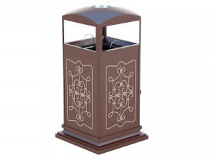 Trash Can Outdoor 07 Modelo 3D