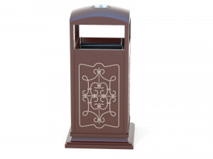 Trash Can Outdoor 07 Modelo 3D